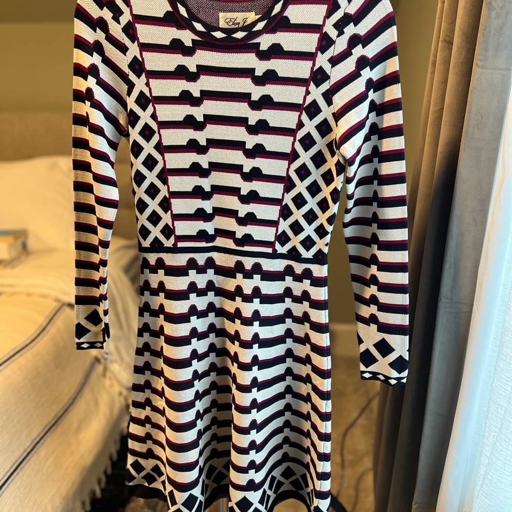 Eliza J Midi Dress, navy, SP